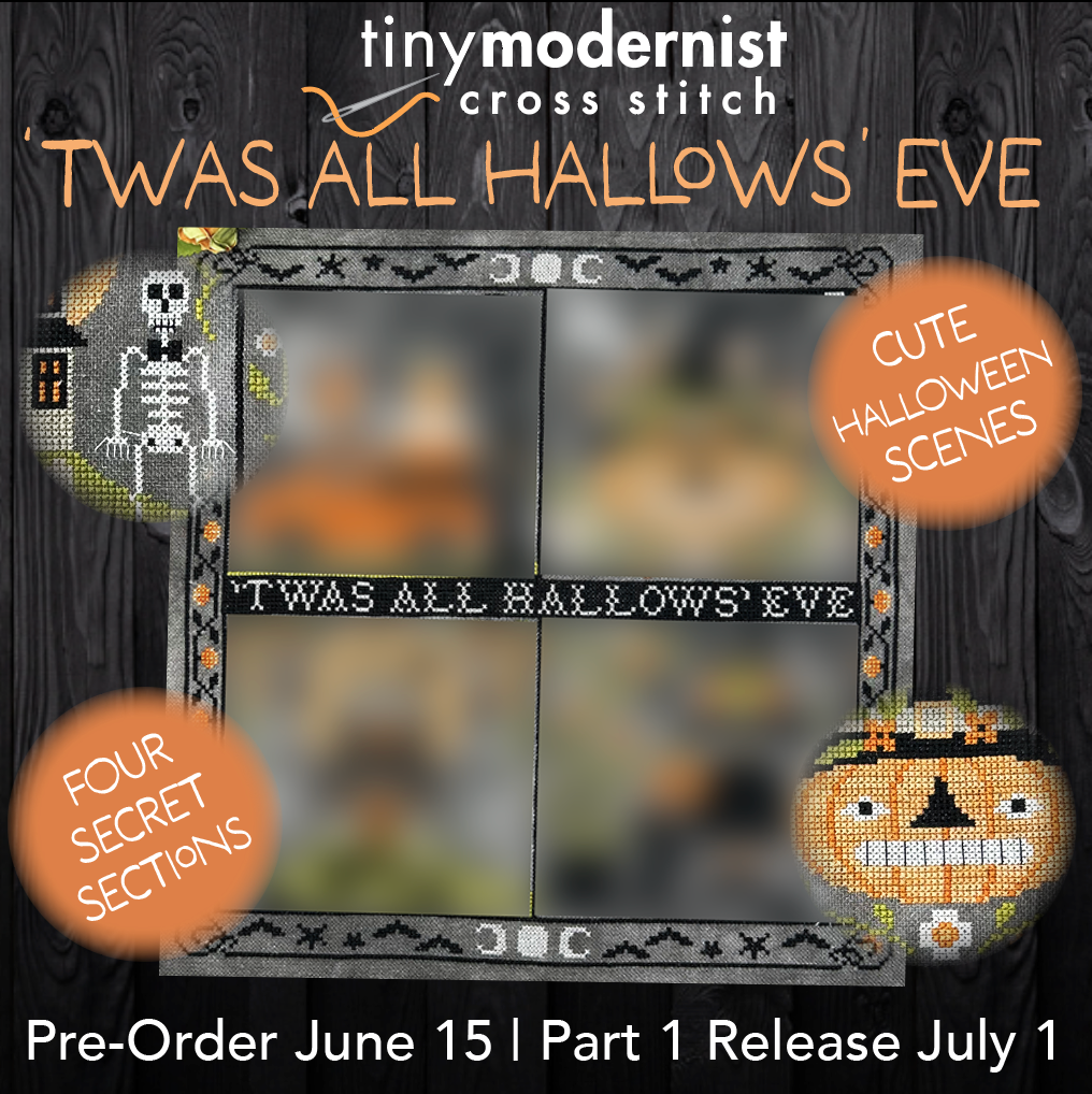2023 Halloween SAL: All Hallows' Eve Cross Stitch Pattern