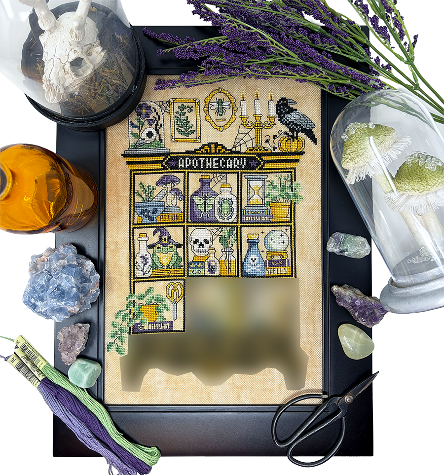 2026 Halloween SAL: Nicht so gruselige Apotheke