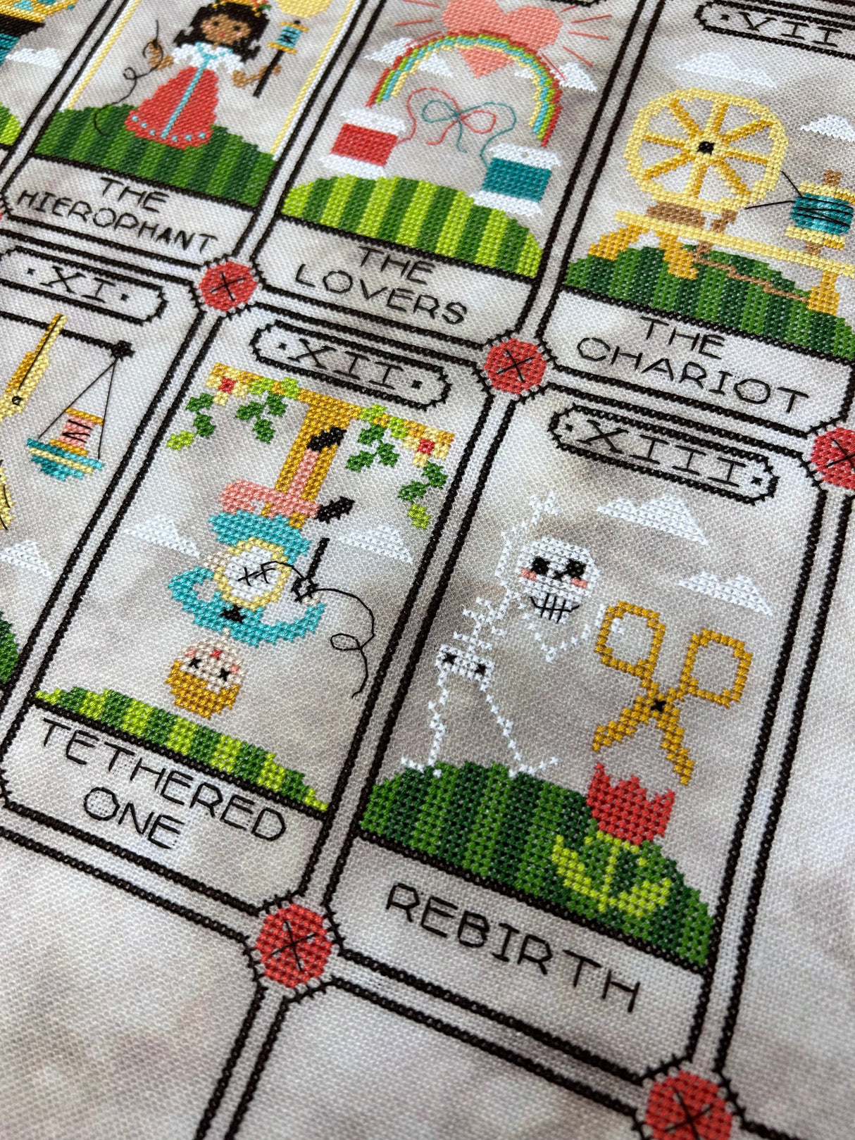 2024 Yearlong SAL: The Tarot for Stitchers Cross Stitch Pattern