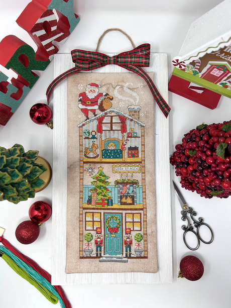 Up on the Rooftop - Modern Cross Stitch PDF