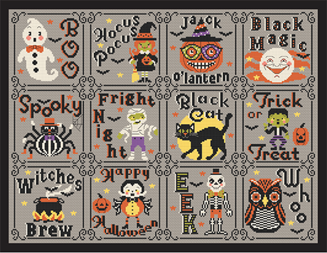Spooktacular Ornaments Part 5-8