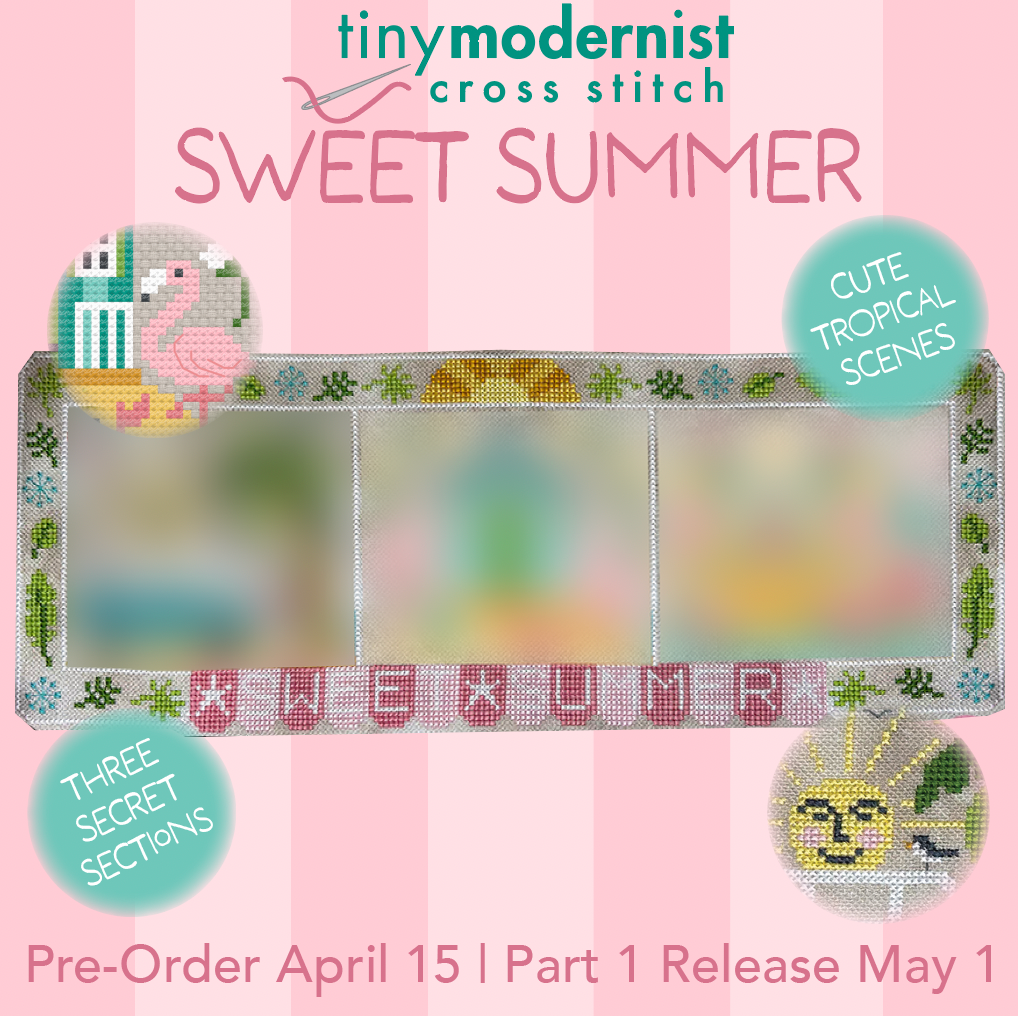2024 Summer SAL: Sweet Summer Cross Stitch Pattern
