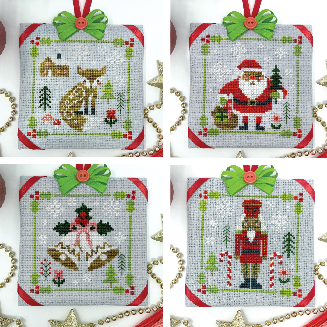 Waldweihnachten, Teile 9-12 - Moderner Kreuzstich PDF