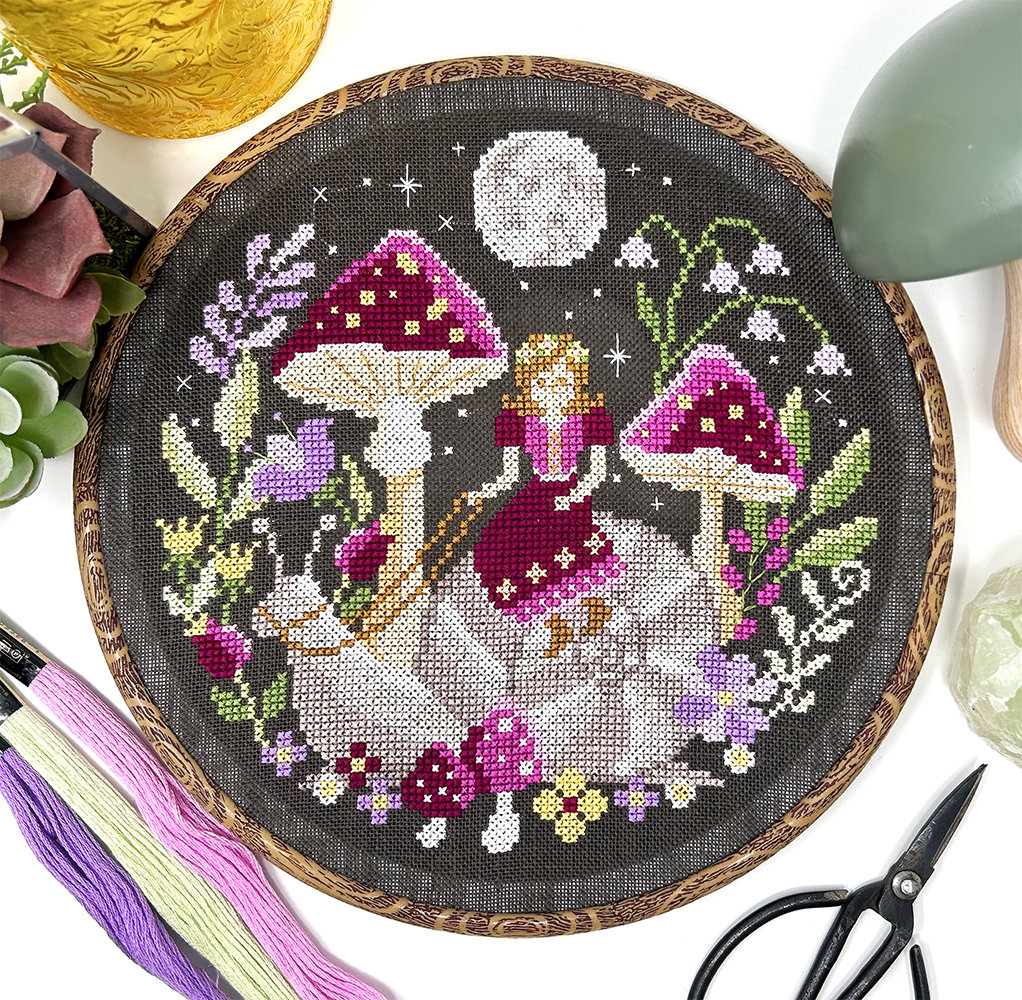 The Snail Rider - Modern Cross Stitch PDF