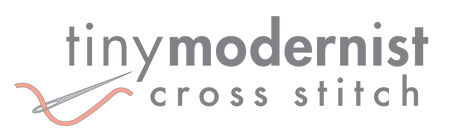 Tiny Modernist Cross Stitch