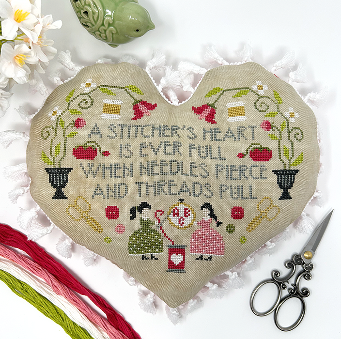 A Stitcher's Heart Cross Stitch Pattern PDF