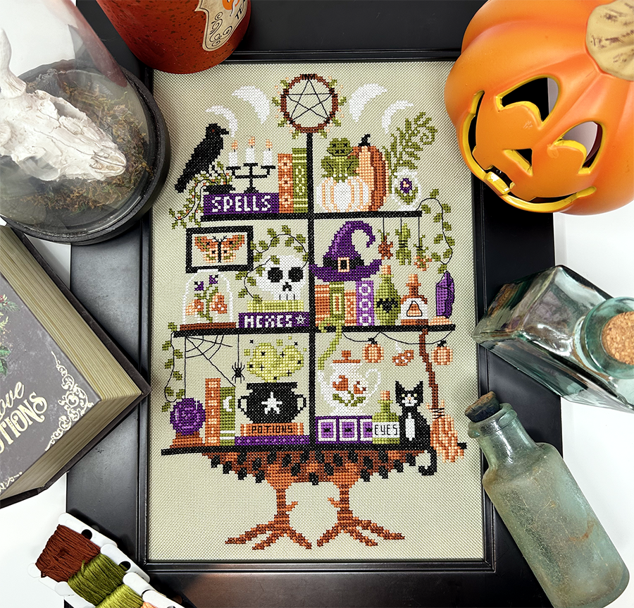 The Witch's Kitchen - PDF Cross Stitch Chart