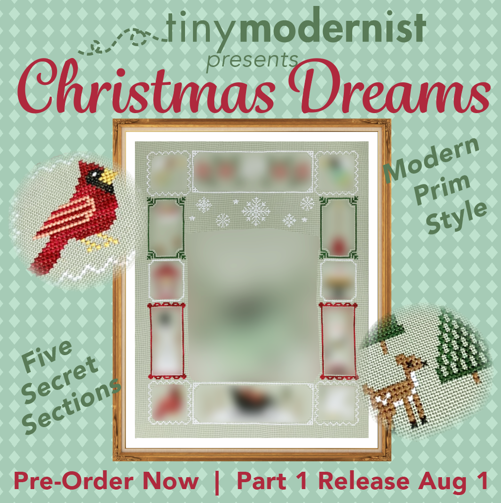 2020 Holiday SAL: Christmas Dreams Cross Stitch Pattern