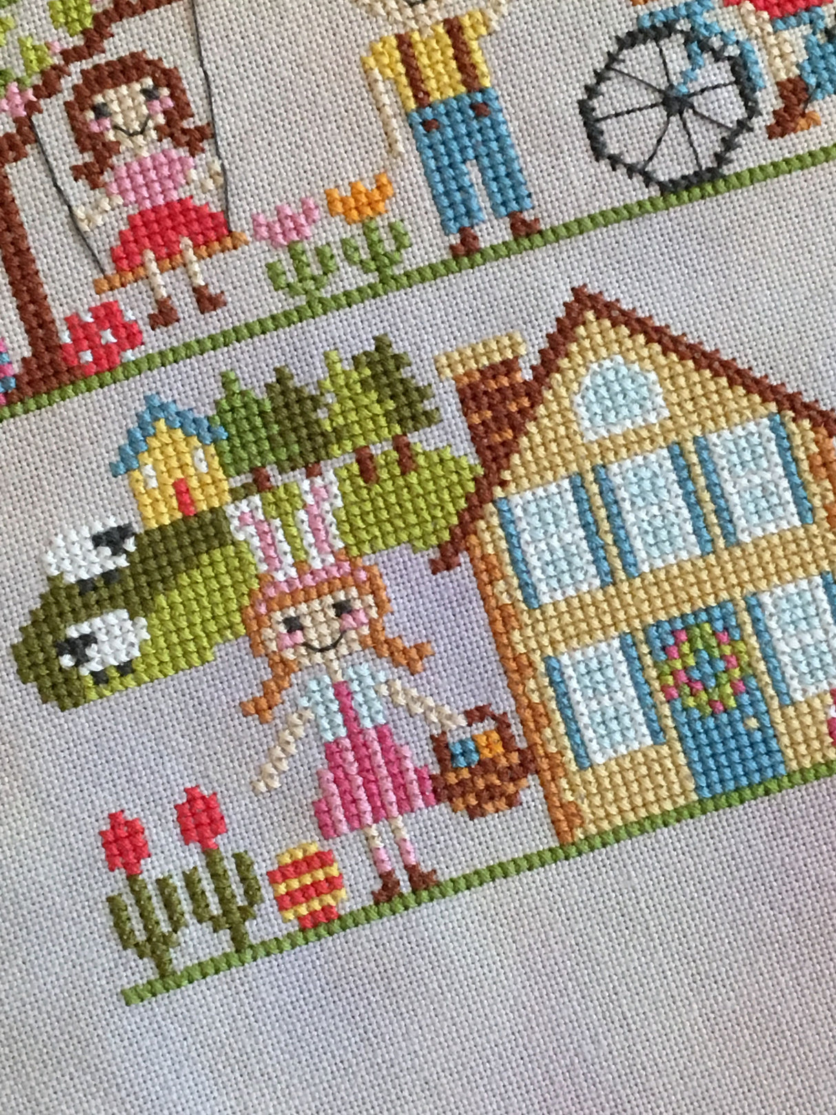 Modern Cross Stitch - Let's Go on an Egg Hunt! Easter Cross Stitch Pattern