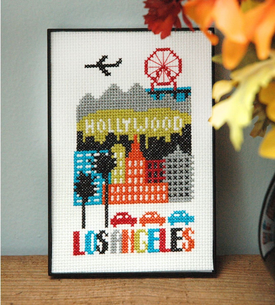 Los Angeles Cross Stitch Chart Instant Download