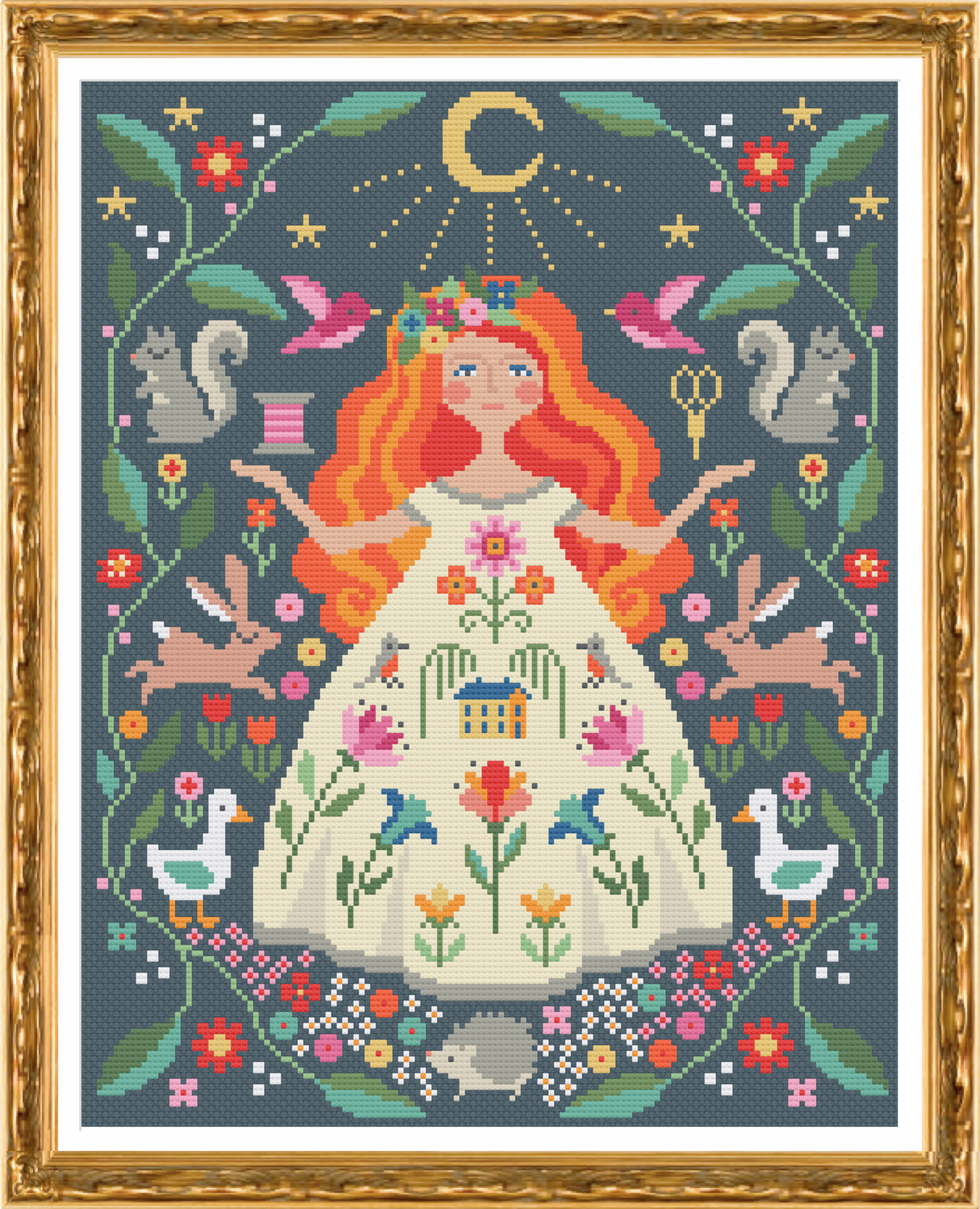 Stitch Goddess Cross Stitch Pattern