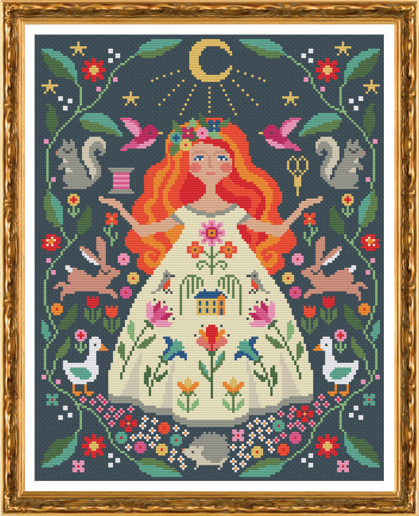 Stitch Goddess Cross Stitch Pattern