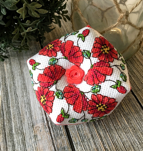 Red poppy flowers