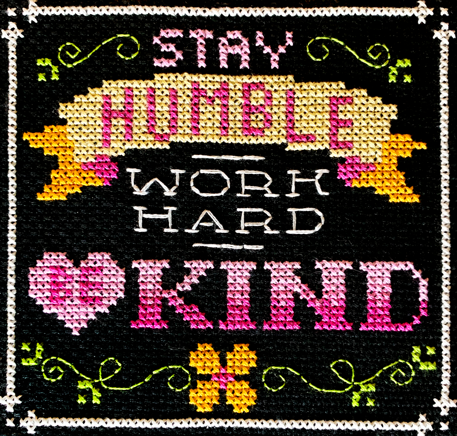 Quote stay humble work hard be kind