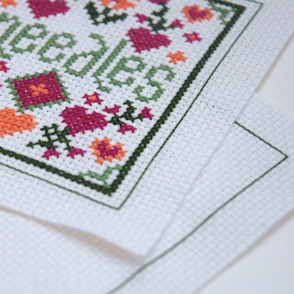 Floral Needle Case Cross Stitch Pattern Instant Download