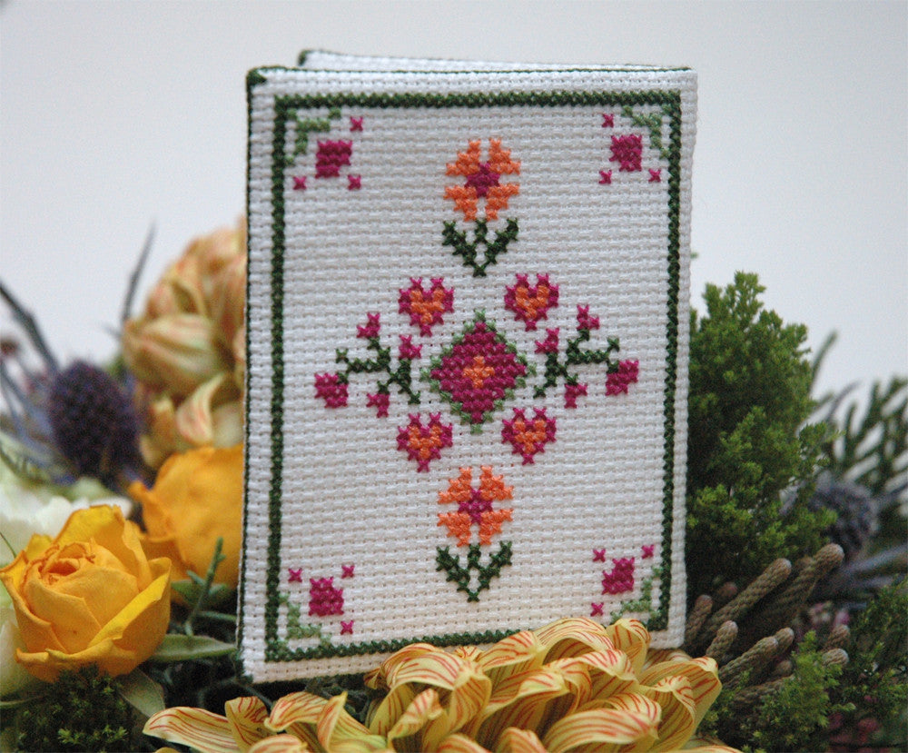 Floral Needle Case Cross Stitch Pattern Instant Download