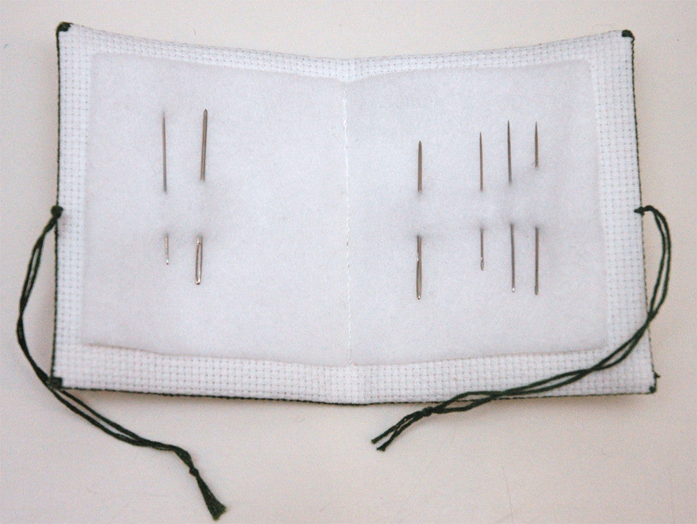 Floral Needle Case Cross Stitch Pattern Instant Download