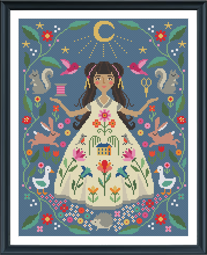 Stitch Goddess Cross Stitch Pattern