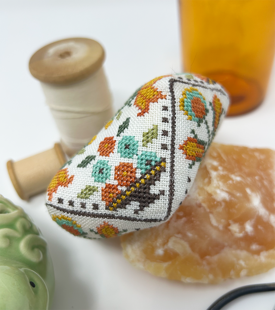 Fall Prim Biscornu - Modern Cross Stitch PDF