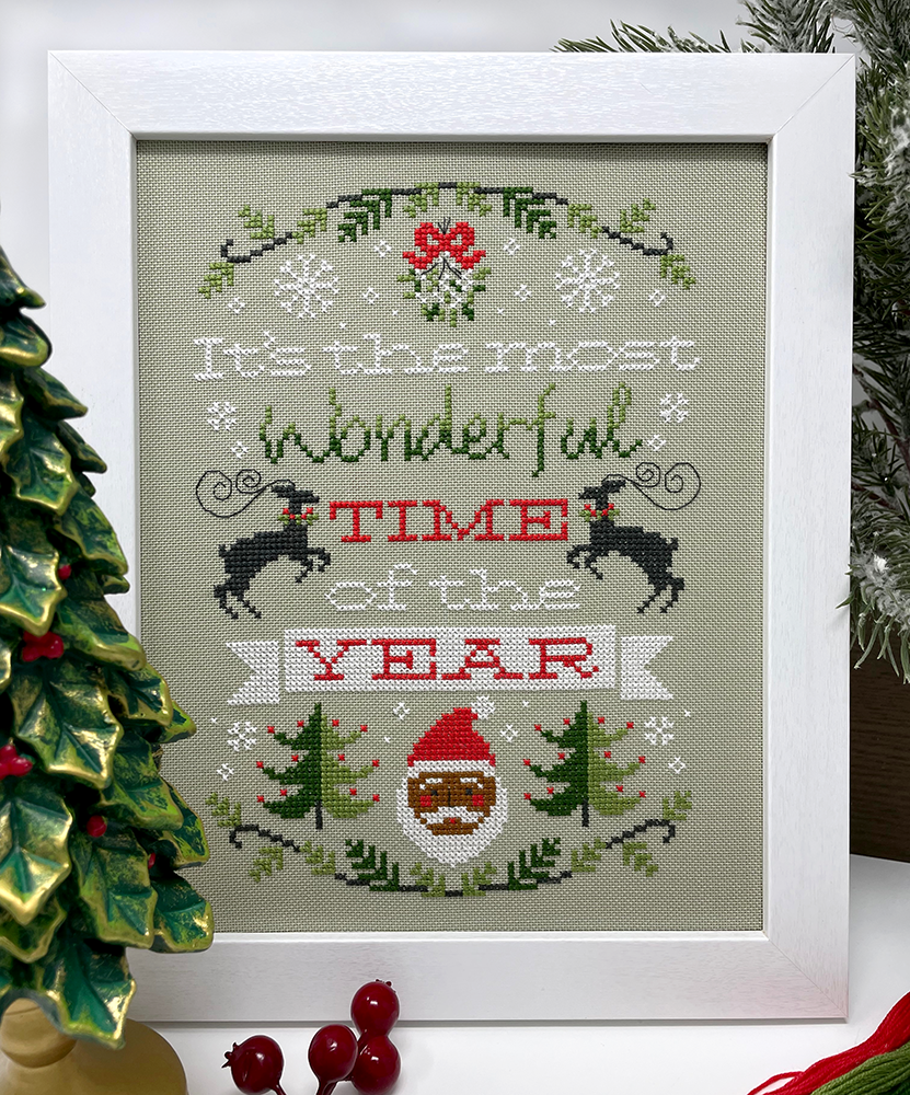 Christmas Advent Calendar Cross Stitch PDF Merry Christmas Pattern Winter  Advent Sampler Cross Stitch Pattern 