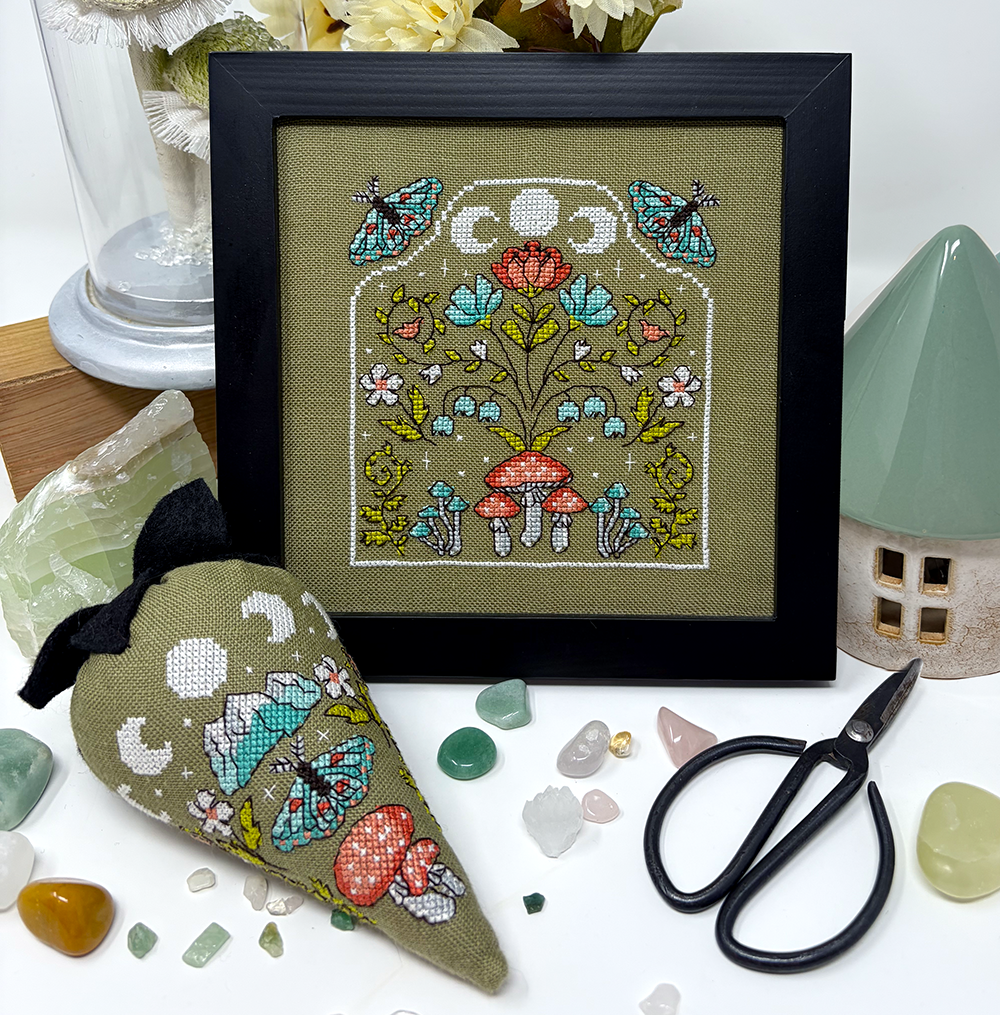 Dark Forest Set - Modern Cross Stitch Pattern PDF