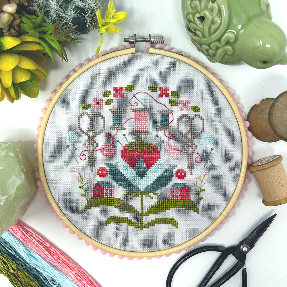 Gather and Stitch - Modern Cross Stitch Pattern PDF