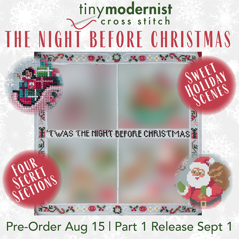 2023 Holiday SAL: The Night Before Christmas Cross Stitch Pattern