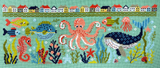 Ocean View Drum - Modern Cross Stitch PDF