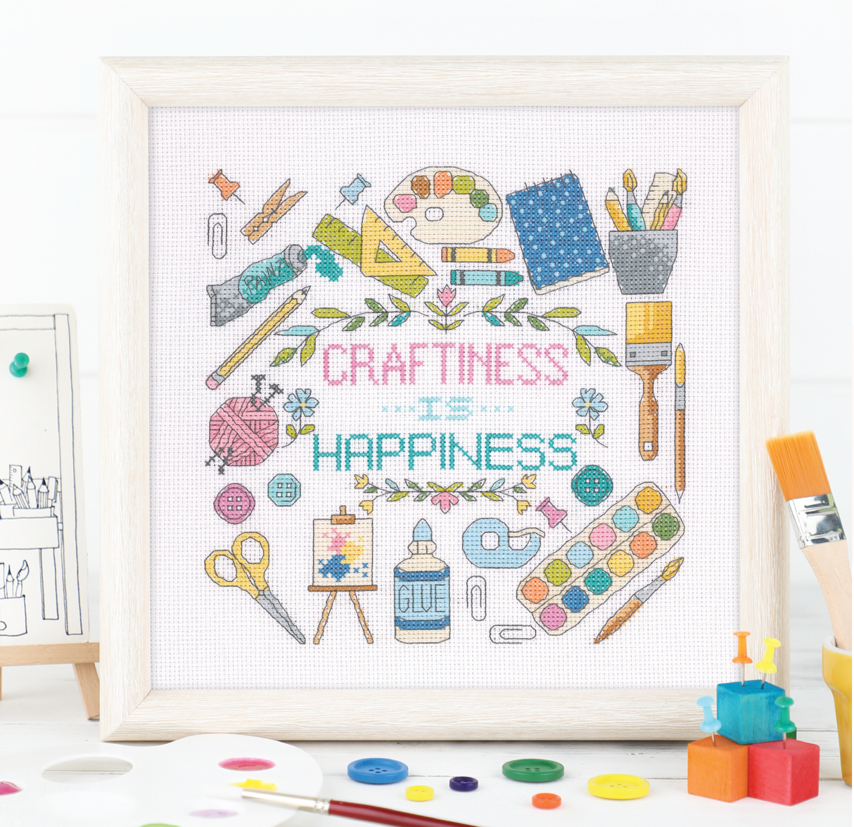 Home Sweet Home: Moderne Kreuzstich-Designs für Haus und Garten