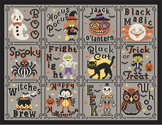 Spooktacular Ornaments Part 5-8