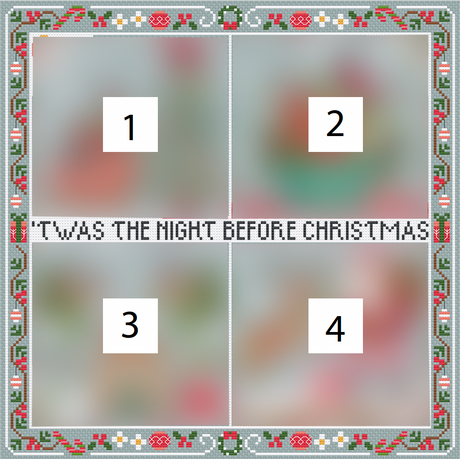 2023 Holiday SAL: The Night Before Christmas Cross Stitch Pattern