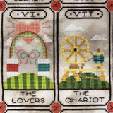 SAL 2024 : Le Tarot pour les brodeuses, modèle de point de croix 