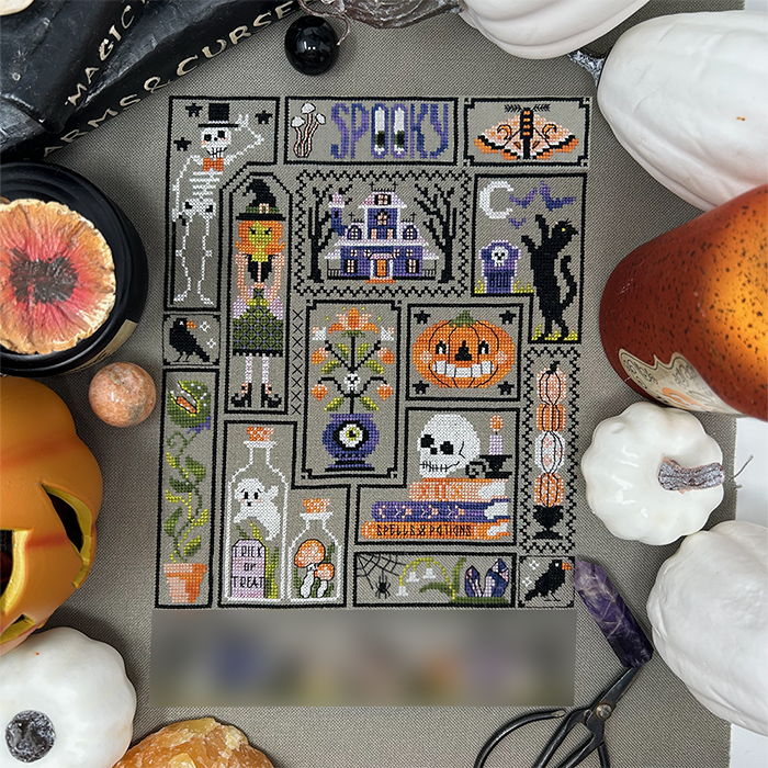 2025 Halloween SAL: A Spooky Night Cross Stitch Pattern