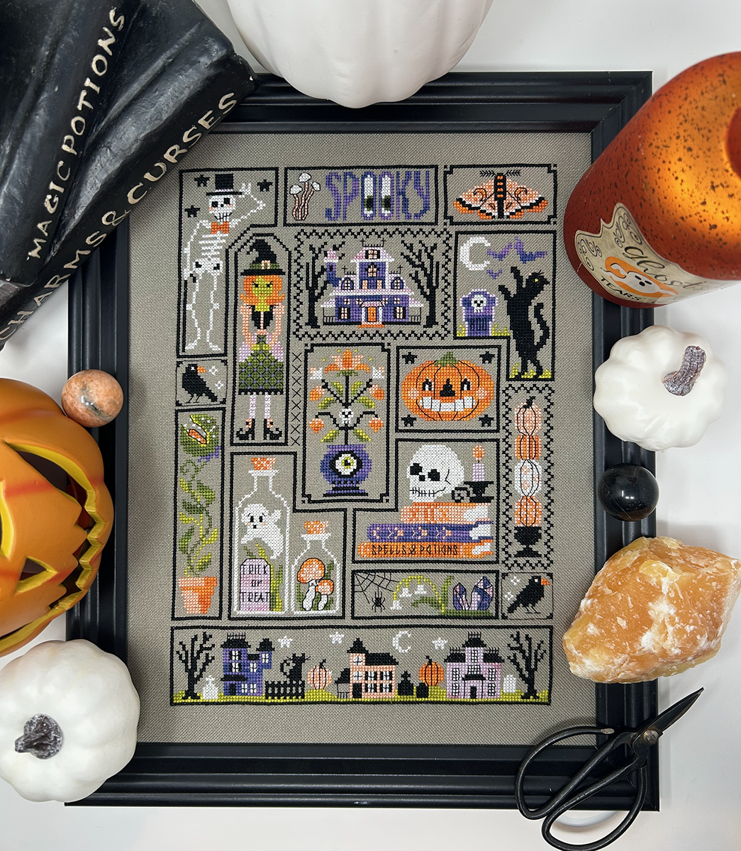 2025 Halloween SAL: A Spooky Night Cross Stitch Pattern – Tiny