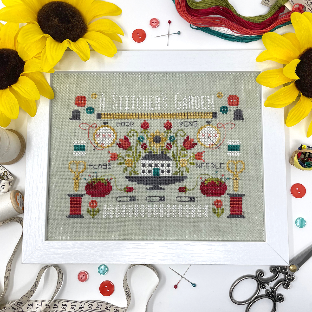 A Stitcher's Garden Cross Stitch Pattern PDF