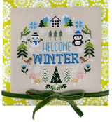 Couronne d'hiver - Point de croix moderne PDF