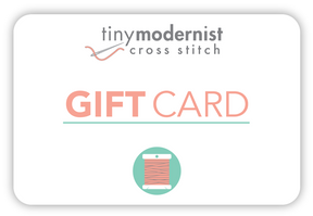 Gift card with logo