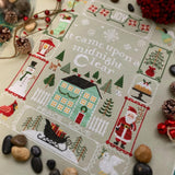 Christmas house with the words it came upon a midnight clear