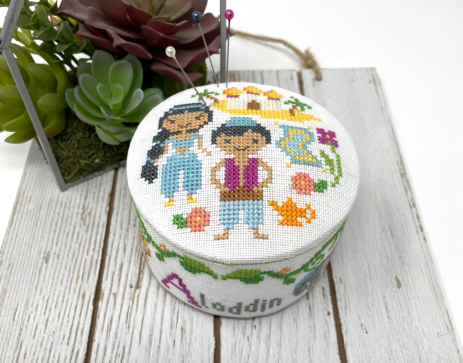 Buy Aladdin #K005 Embroidery Cross Stitch Kit, Disney Cross Stitch Kits, Cross  Stitch World, Needlepoint, Cross Stitch Embroidery