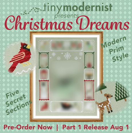 SAL des fêtes 2020 : modèle de point de croix Rêves de Noël