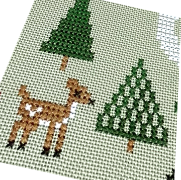 SAL des fêtes 2020 : modèle de point de croix Rêves de Noël