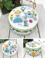 Cinderella Pin Cushion - Fairy Tale Series Cross Stitch Pattern