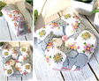 Elephant with flowers
