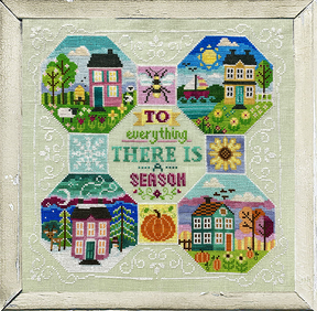 Four seasons with houses