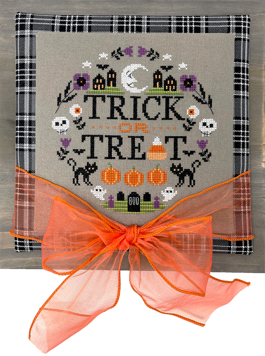 Trick or treat cross stitch pattern Halloween cross stitch -  Portugal
