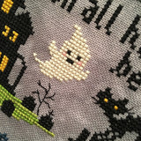 Close up ghost