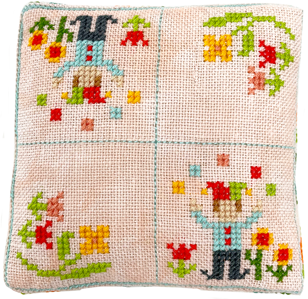 Wizard's Inventory Stitch-along complete Mystery Motif -  Sweden