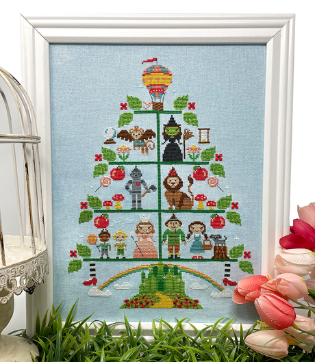 Wizard of oz characters in tree