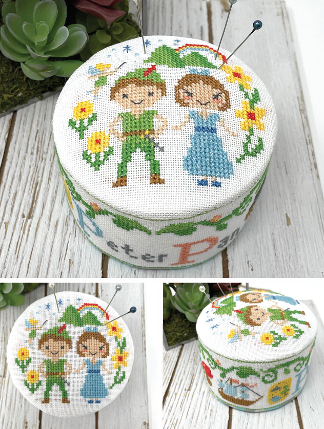 How to make a no-sew cross stitch pincushion - Stitched Modern