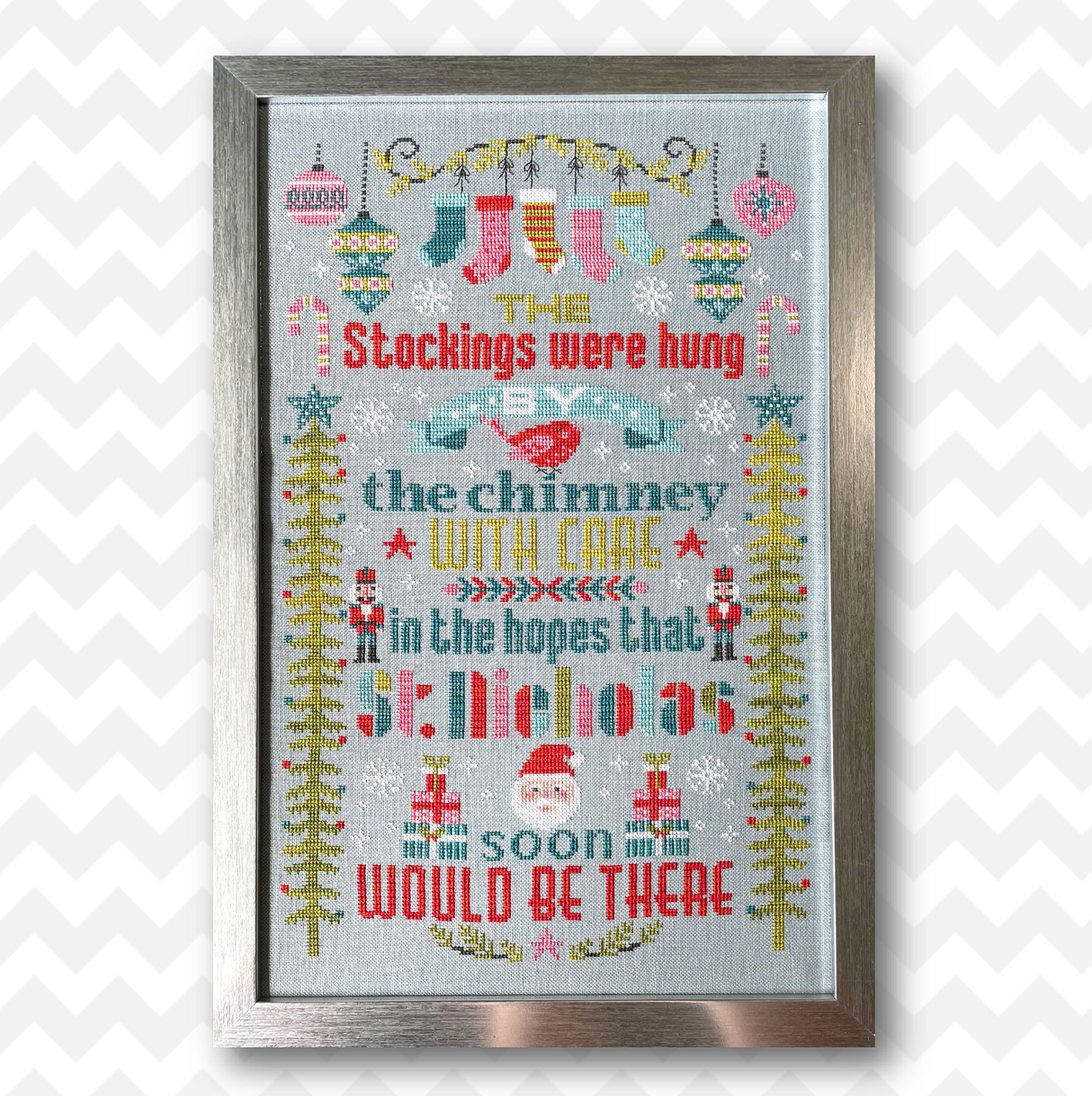 Christmas motifs with words